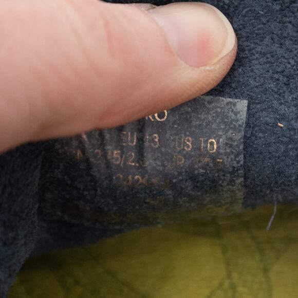 Ted Baker Ottro Blue Pebbled Leather Driver Loafers Shoes Size 10 - Picture 9 of 11